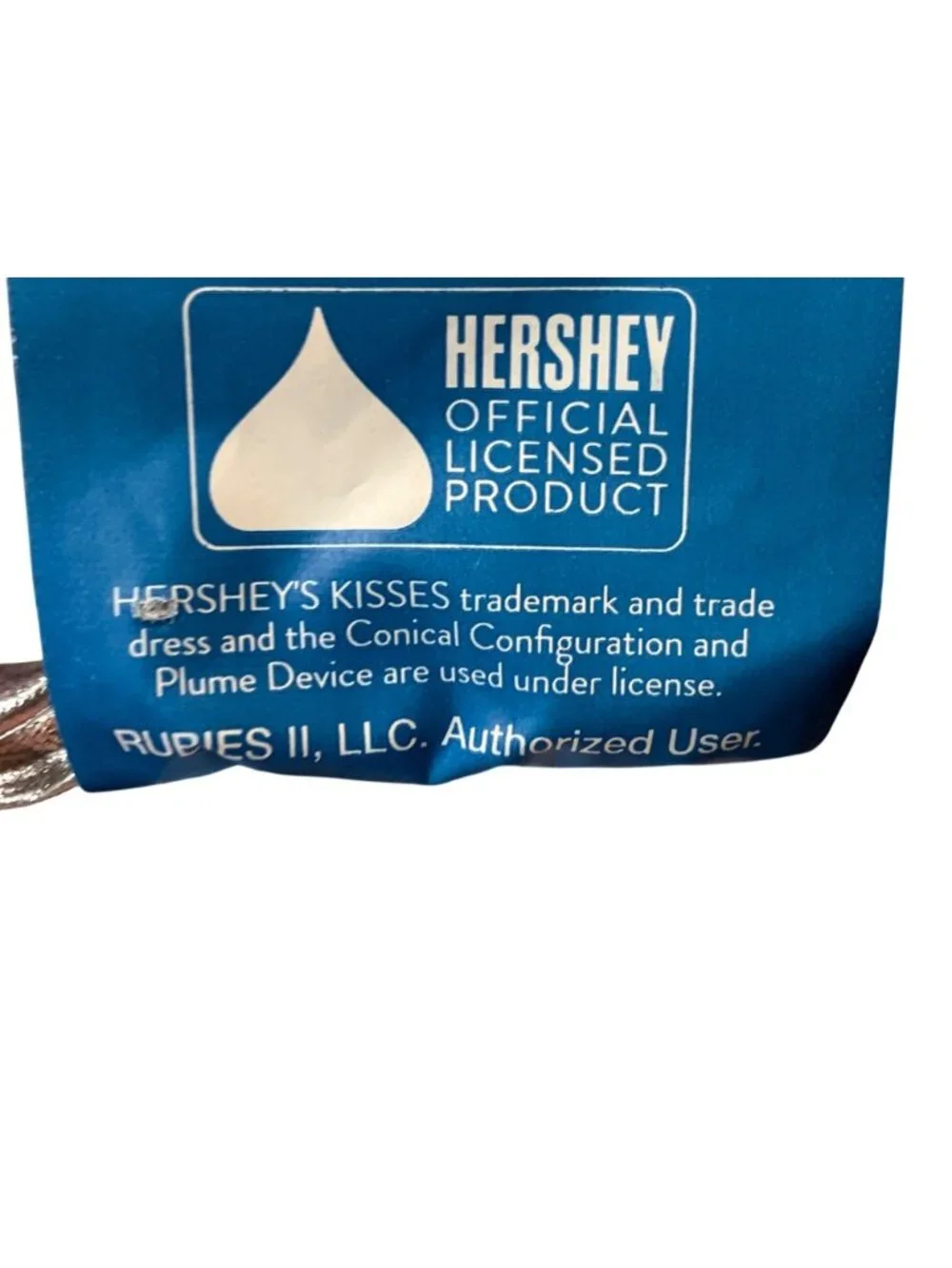 Hersheys Kisses Infant/Toddler Licensed Costume Silver 6-12 Months Rubies